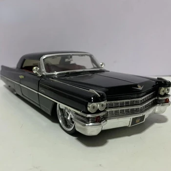 Jada1:24 1963 Cadillac Висока Имитация на Леене Под Налягане на Автомобила От Метална Сплав Модел Кола Играчки за Детски Подарък Колекция
