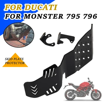 Аксесоари за Мотоциклети Капак на Двигателя Защита на Шасито устойчива на плъзгане Плоча Протектор За Ducati Monster 795 Monster 796 Monster795 Monster796
