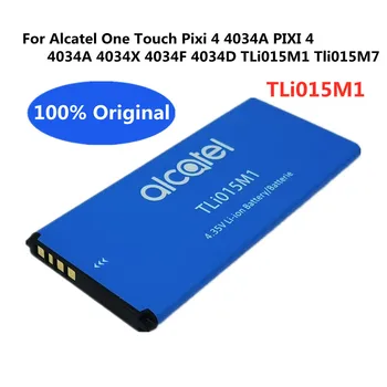 100% Оригинални Сменяеми Батерия за телефона TLi015M1 Tli015M7 За Alcatel One Touch Pixi 4 4034A PIXI 4 4034A 4034X 4034F 4034D