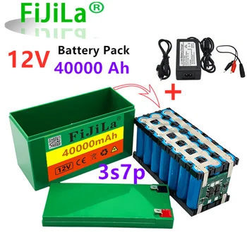 3S 7P 18650 lithium-batterie pack + 12,6 V 3A ladegerät, gebaut-in 40Ah hohe strom BMS, verwendet für sprayer 12V netzteil