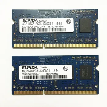 Оперативна памет ELPIDA 4 gb DDR3 1600 Mhz 4 GB DDR3 1Rx8 PC3L-12800S-11 за лаптоп ddr3 4 GB 1600 ram памет Оперативна памет ELPIDA 4 gb DDR3 1600 Mhz 4 GB DDR3 1Rx8 PC3L-12800S-11 за лаптоп ddr3 4 GB 1600 ram памет 3