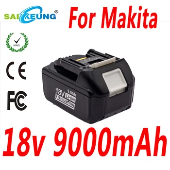 Заменете батерията на Makita 18V Tool BL1850B 4.0 AH 6.0 AH 7.0 AH 8.0 AH 9.0 AH, съвместим с BL1840B BL1860B BL1830 BL1815 BL1820