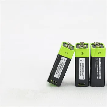 3 бр./лот, акумулаторна батерия ZNTER 600mAh USB 9V, литиева батерия 9V за аксесоари за радиоуправляемой камера, дрона