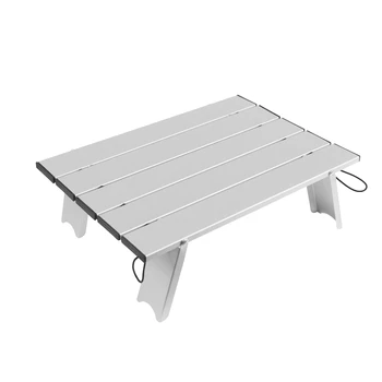Преносим маса-мебели Сгъваема маса за пикник от алуминиева сплав за нощуване на открито
