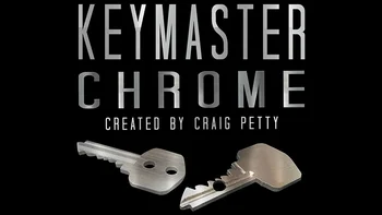 KEYMASTER CHROME, създаден от Крейг Пети, магически трик магьосник, илюзия близък план, магически трик, подпори, комедия mentalism