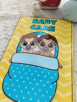 Погрижете се за бебето, Тиха книга, набор от материали 