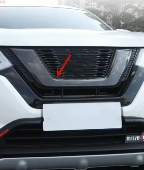 За Nissan X-Trail 2017-2020 ABS Хром U-образна решетка, декоративна лента, защита от надраскване, автомобилни аксесоари