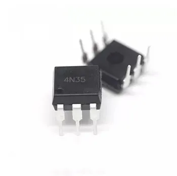 50 бр./лот 4N35 EL4N35 DIP-6 транзисторная чип с оптична връзка