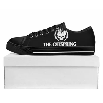 The Offspring Rock Band Висококачествени маратонки с ниска берцем мъжки женски юношеските парусиновые маратонки Prode Ежедневни обувки за чифт Обувки по поръчка
