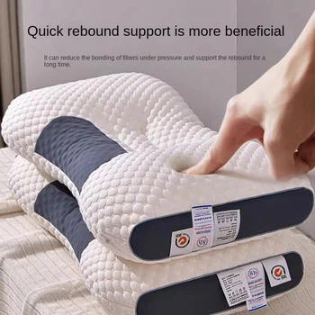 Новата 3D разделителната възглавница за СПА център-масаж, да ни води да спи и защищающая врата, въздушна възглавница за плетене на памучни възглавници, спално бельо