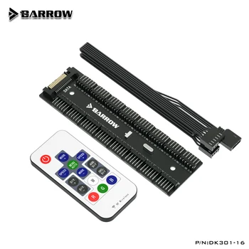 Barrow DK301-16 16-лентов контролер Пълнофункционален дънна платка синхронизация LRC2.0 5V RGB