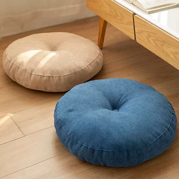Възглавница за седалка за йога, плътен цвят, идеална за медитация, килимче за йога, хоп, диван, стол, легло, подложки за автомобилни седалки, възглавници