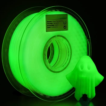 Консумативи за 3D-принтер PLA нажежен зелен светлинен синьо материал FDM