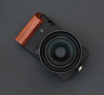 Ръчно изработени от дърво, эбеновый гайка скоба за захващане, быстроразъемная L-образна табела за притежателя на камера Sigma fp FPL