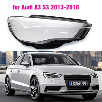 за Audi A3 2013-2016 обектив, фаровете, прозрачна лампа, лампа за обектив, защитен калъф за автомобилната осветление