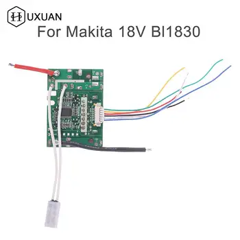Печатната платка PCB LED/18 за Makita 18 В Bl1830 Bl1840 Bl1850 Електроинструмент Литиева такса защита на батерията печатна платка