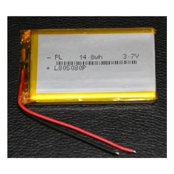 805080 3,7 4000 mah, висококачествена полимерна литиево-йонна акумулаторна батерия Li-po за Mp3 Power Bank