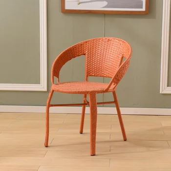 Передвижное стол Accent Orange Nordic Индивидуален столче ръчно слот столове Пластмасови уникална мебели за балкона Cadeira Gamer WXH30XP