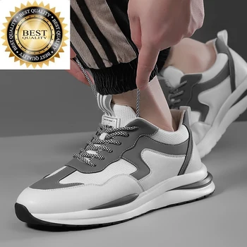 Обувки марка дизайнерско мъжко спортно модни и Ежедневни за разходки с дишаща мрежа за бягане