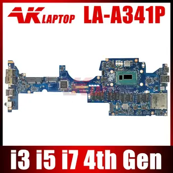 Дънна платка LA-A341P за лаптоп Lenovo Thinkpad YOGA S1 йога S1 12 дънна платка с процесор I3/i5/I7 и 4-то поколение.8G RAM 100% тестова работа